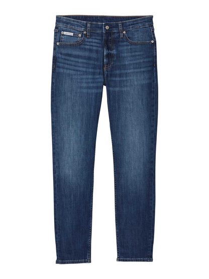 Jeans slim Irving da uomo in denim di Calvin Klein