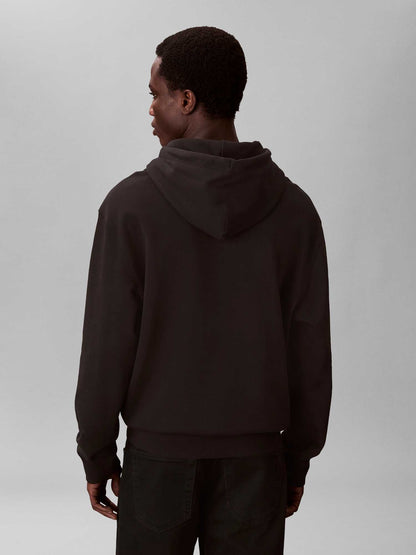 Felpa con cappuccio Calvin Klein 350 Terry 1968 da uomo nera