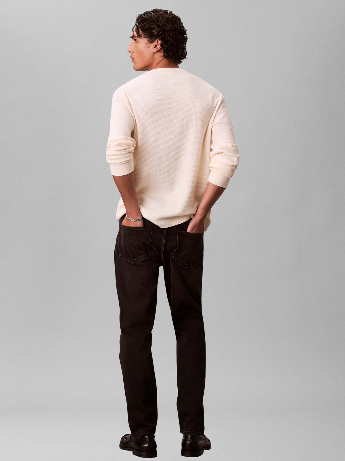 Calvin Klein Classic Taper Avery, jeans da uomo nero
