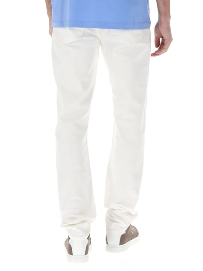 Jeans Calvin Klein Classic Taper uomo bianco