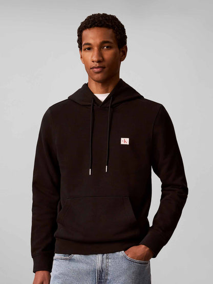 Calvin Klein CK Classic 350Terry, felpa da uomo nera