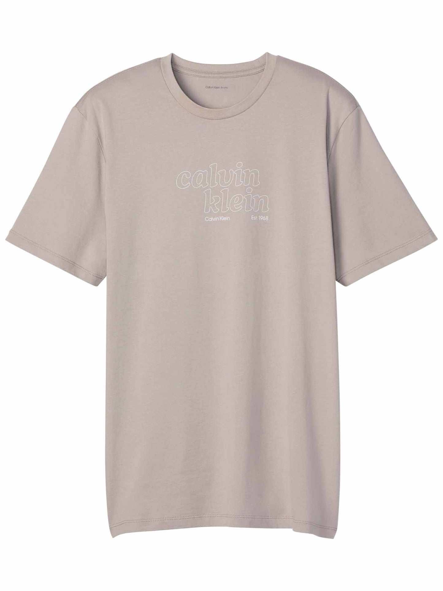 Calvin Klein CK 30S TRVL GRAPHIC, t-shirt maniche corte da uomo beige