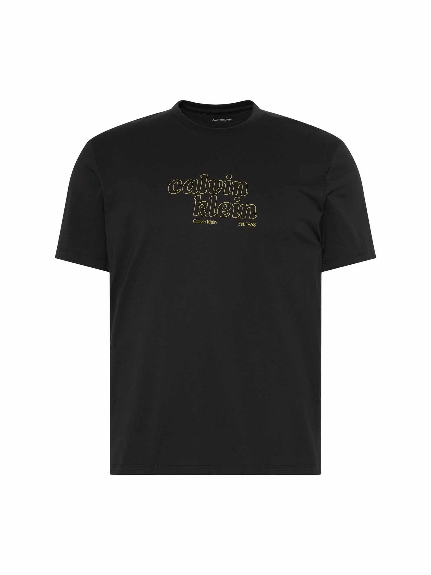 Calvin Klein CK 30S TRVL GRAPHIC, t-shirt maniche corte da uomo nera