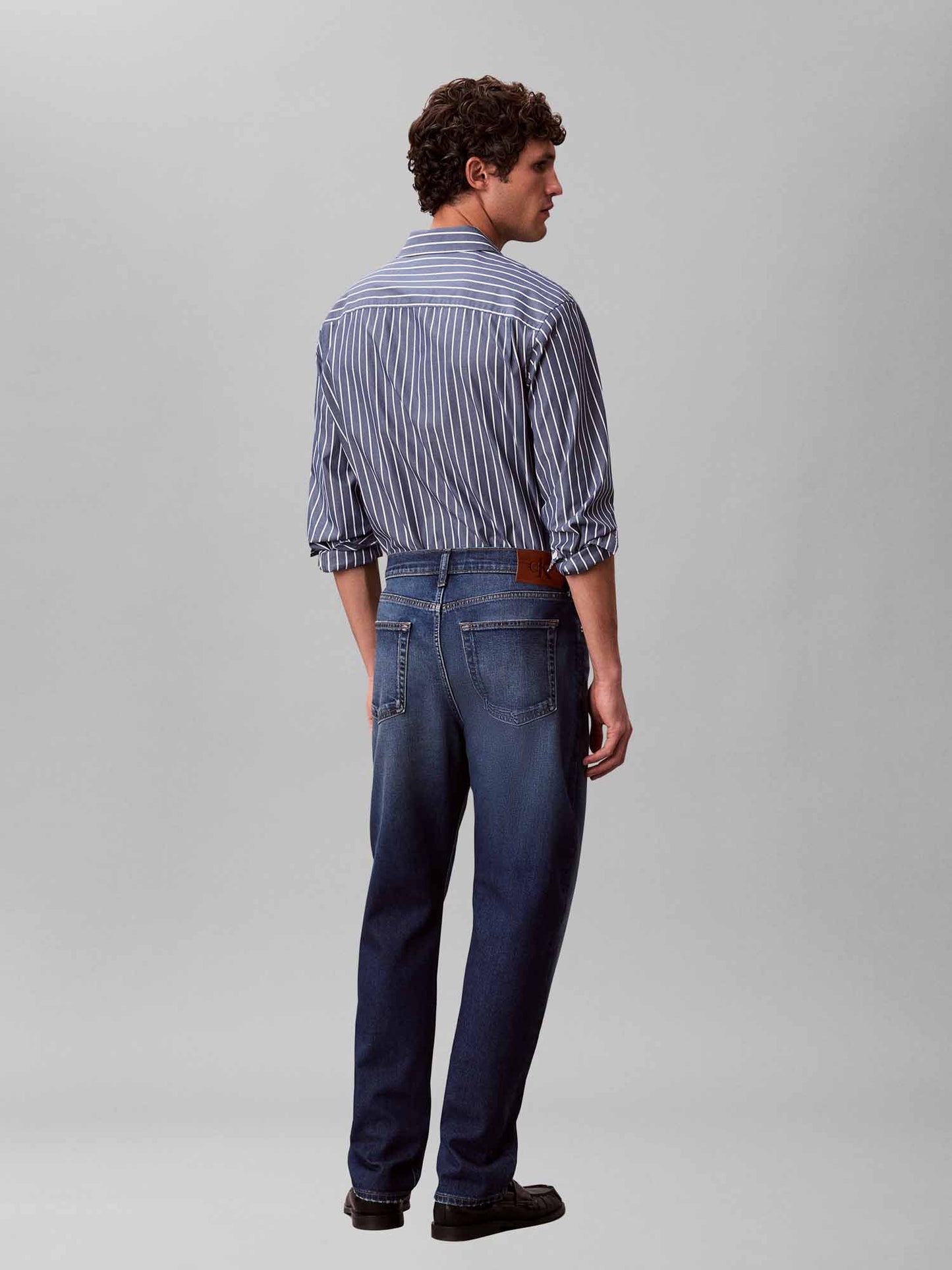 Calvin Klein Classic Taper Celtic Ocean Jean, jeans da uomo denim
