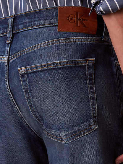 Calvin Klein Classic Taper Celtic Ocean Jean, jeans da uomo denim