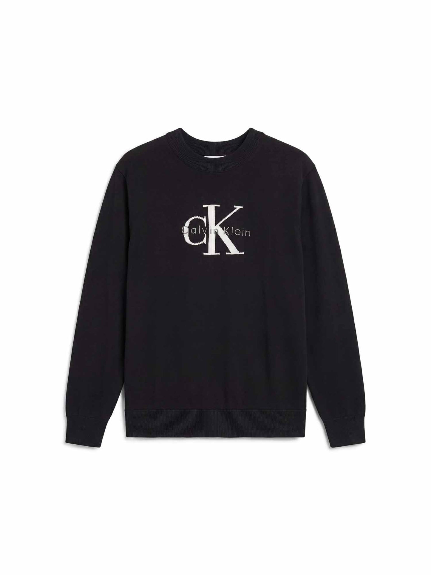 Calvin Klein Ck Classic Crew, maglia da uomo nera
