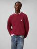 calvin-klein-ck-classic-waffle-maglia-da-uomo-bordeaux