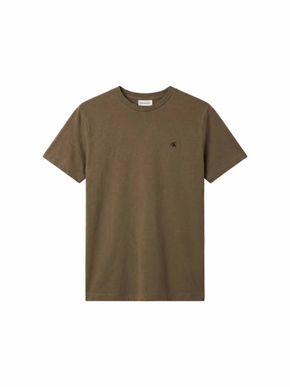 Calvin Klein Classic Monogram, t-shirt maniche corte da uomo verde