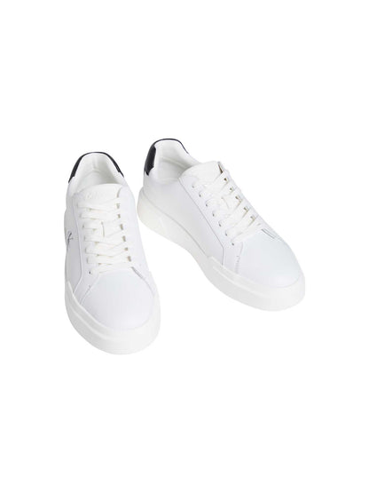 SNEAKERS BIANCO-ARGENTO CALVIN KLEIN CHUNKY CUPSOLE DA UOMO