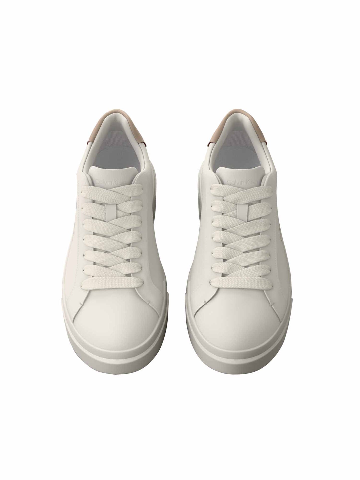 Calvin Klein CK Chunky Cupsole, sneakers da uomo panna