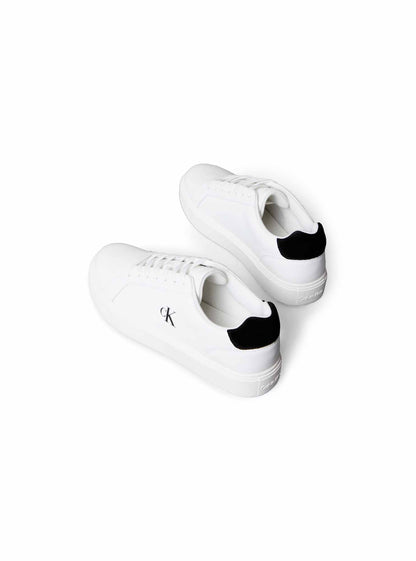 Ck classic cupsole sneakers da uomo bianco-nero