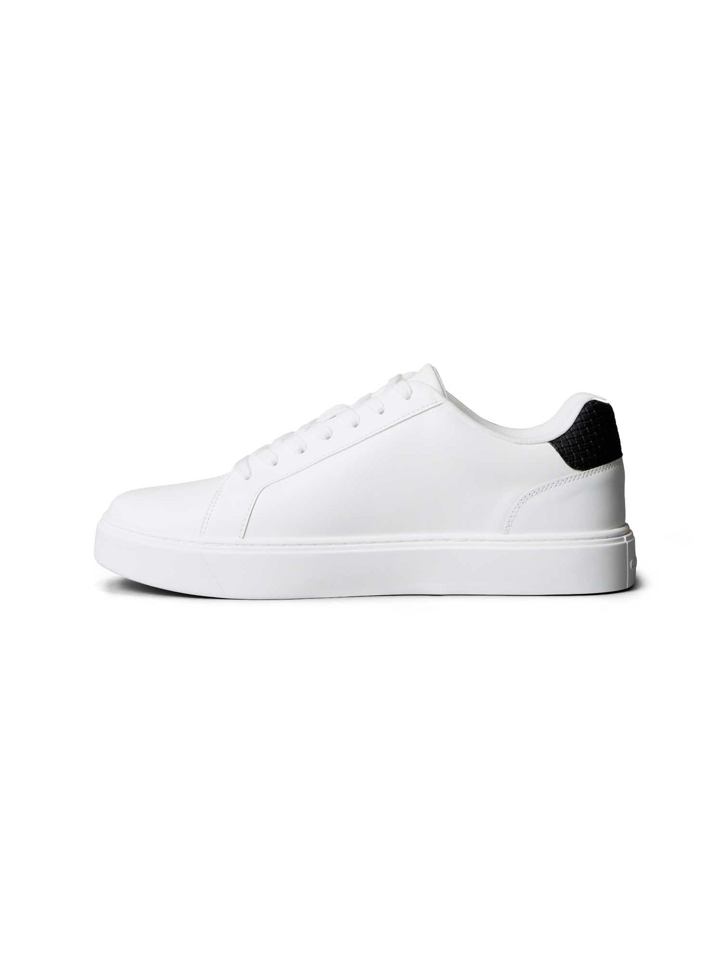 Sneakers Classic Cup Lace da uomo in pelle bianca