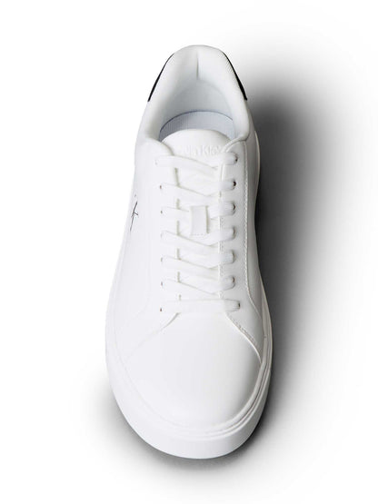 Sneakers Classic Cup Lace da uomo in pelle bianca