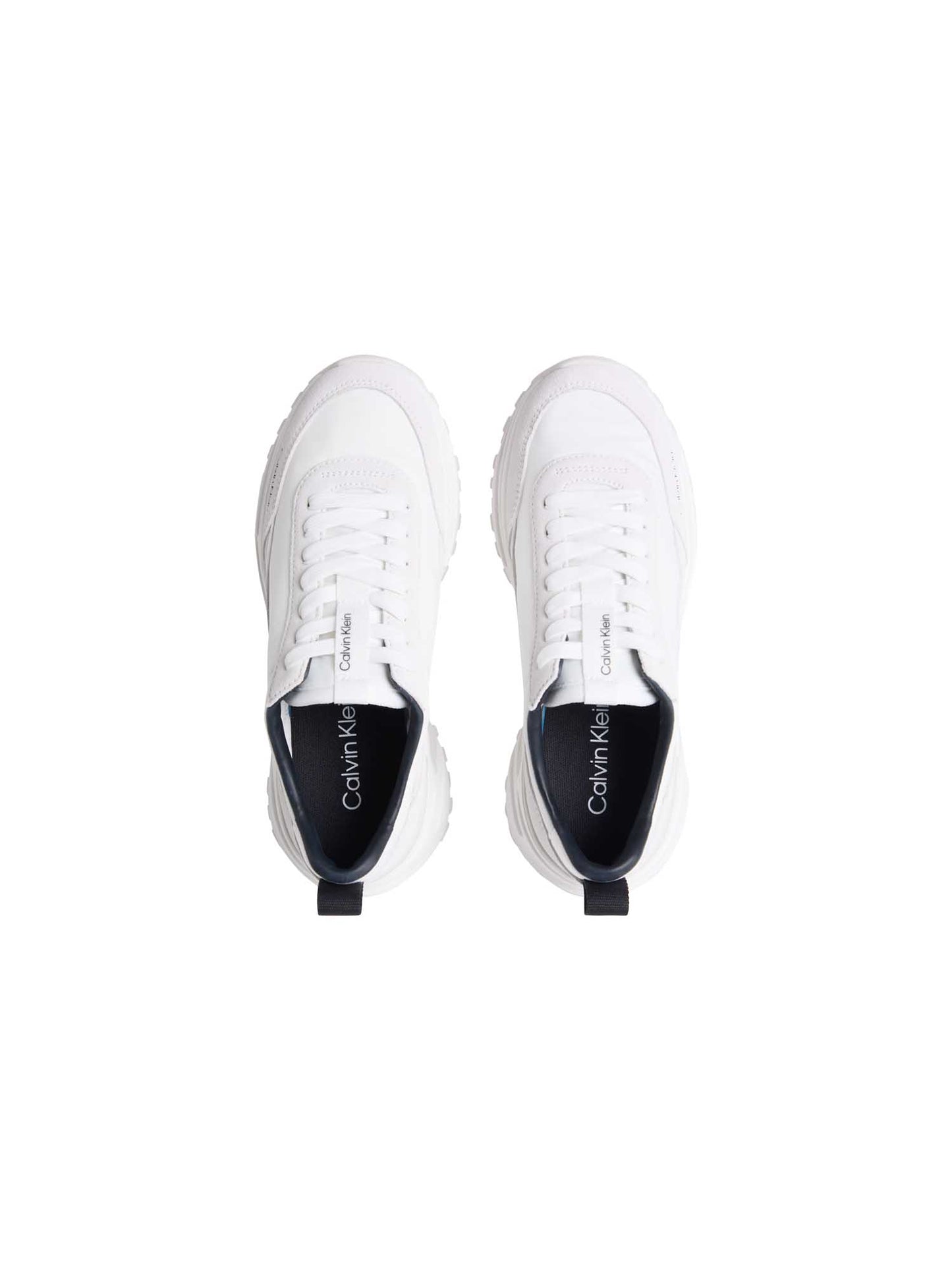 Sneakers Hike Runner Calvin Klein bianche da uomo casual