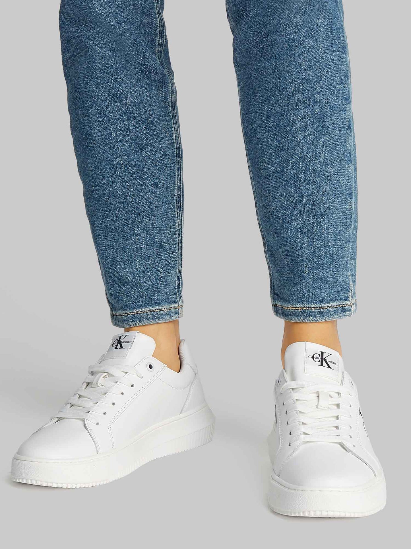 SNEAKERS CHUNKY CALVIN KLEIN JEANS DONNA BIANCO