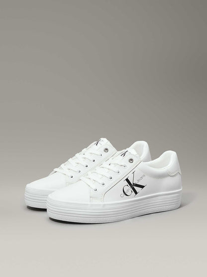 Sneakers Vulc Flatform bianche da donna, Calvin Klein casual