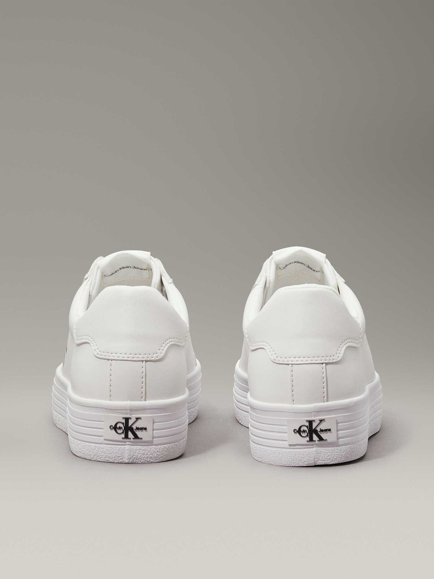 Sneakers Vulc Flatform bianche da donna, Calvin Klein casual