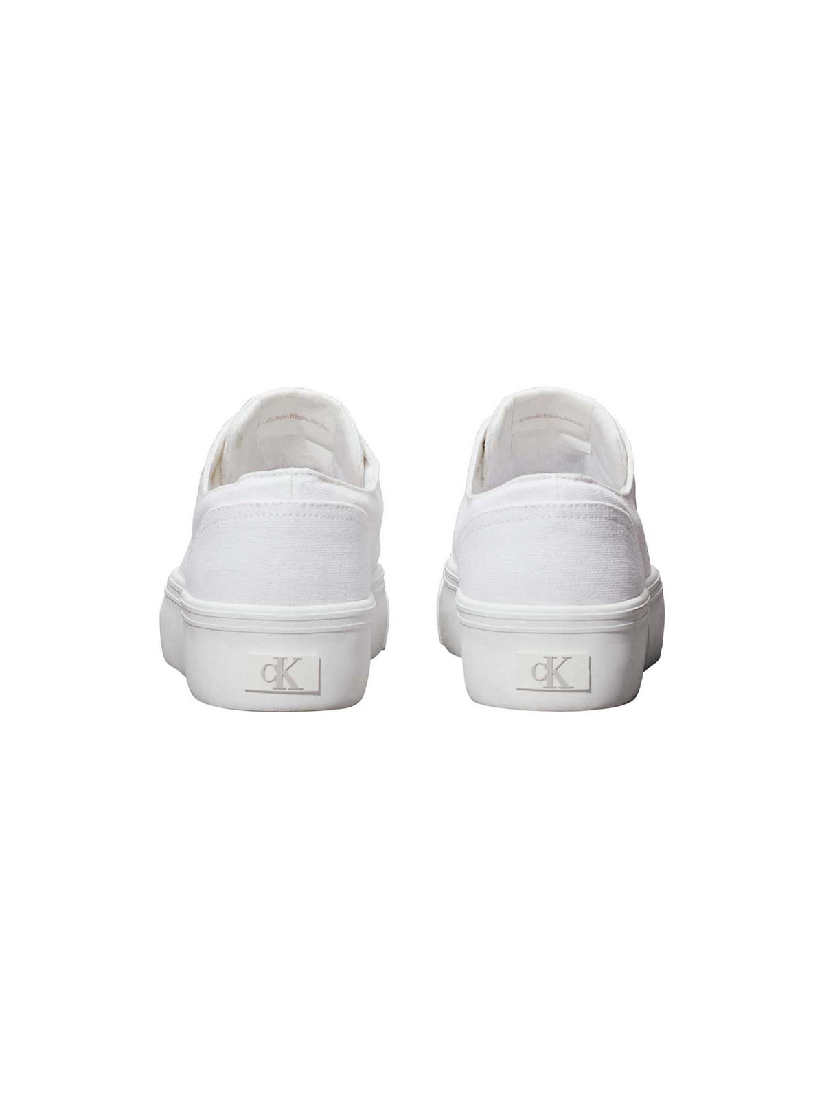 Ck vulc flatform low sneakers da donna bianco