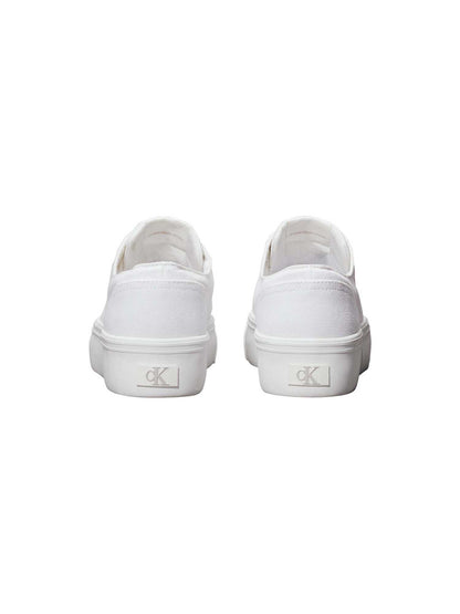 Ck vulc flatform low sneakers da donna bianco