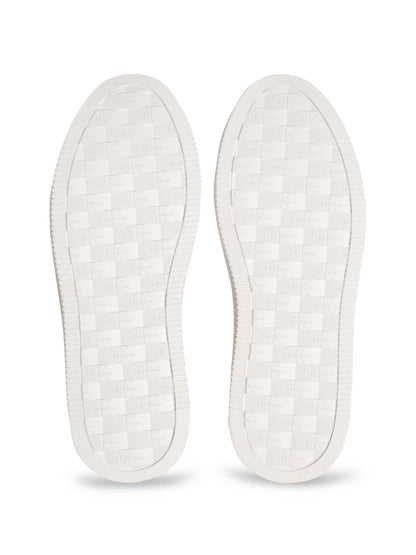 SNEAKERS BOLD FLATF LOW LACE LTH CALVIN KLEIN JEANS DA DONNA NERO