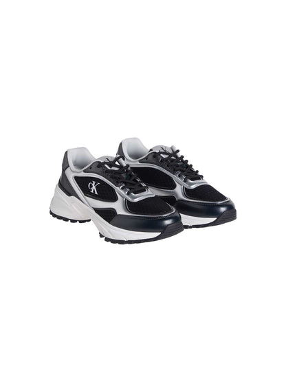 Ck hike runner lace sneakers da donna nero
