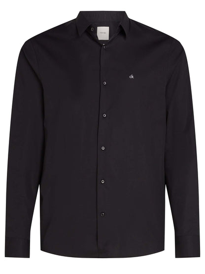 CAMICIA SLIM CALVIN KLEIN JEANS UOMO NERO
