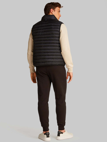 GILET TRAPUNTATO RIPIEGABILE CALVIN KLEIN UOMO NERO