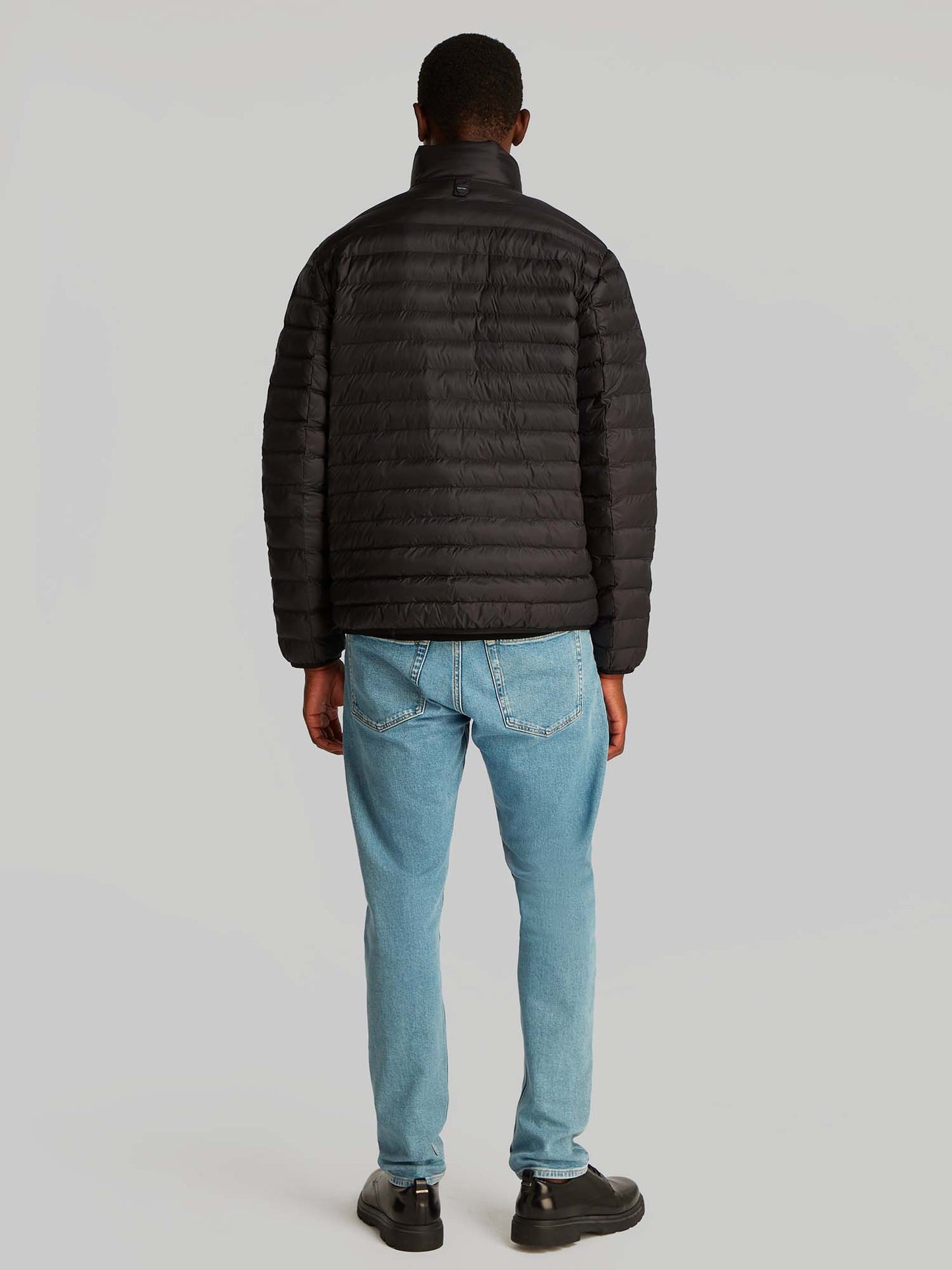 PIUMINO TRAPUNTATO CALVIN KLEIN UOMO NERO