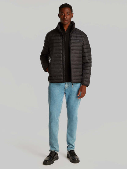 PIUMINO TRAPUNTATO CALVIN KLEIN UOMO NERO