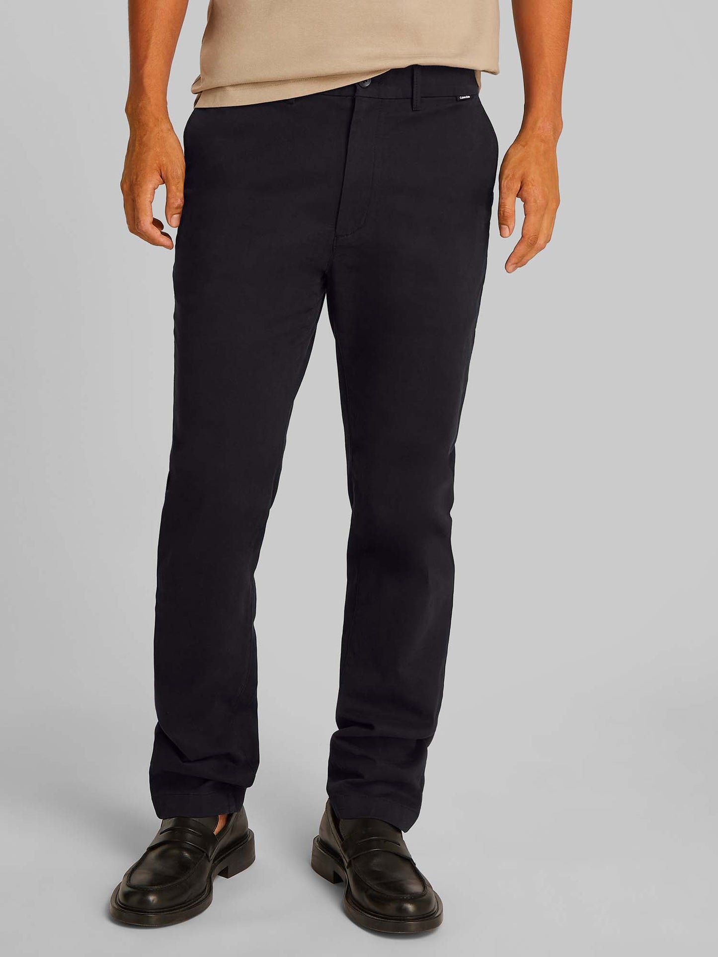 PANTALONE CHINO CALVIN KLEIN UOMO NERO