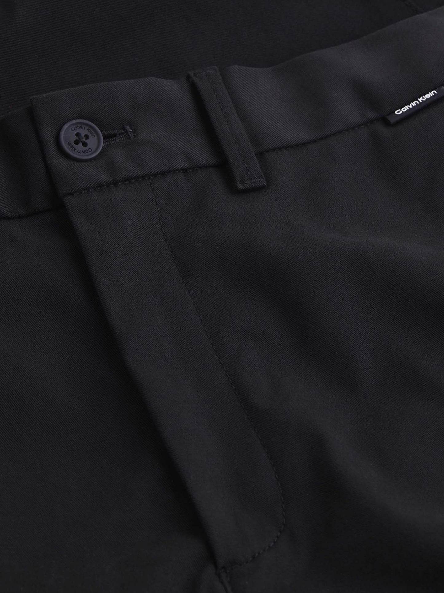 PANTALONE CHINO CALVIN KLEIN UOMO NERO