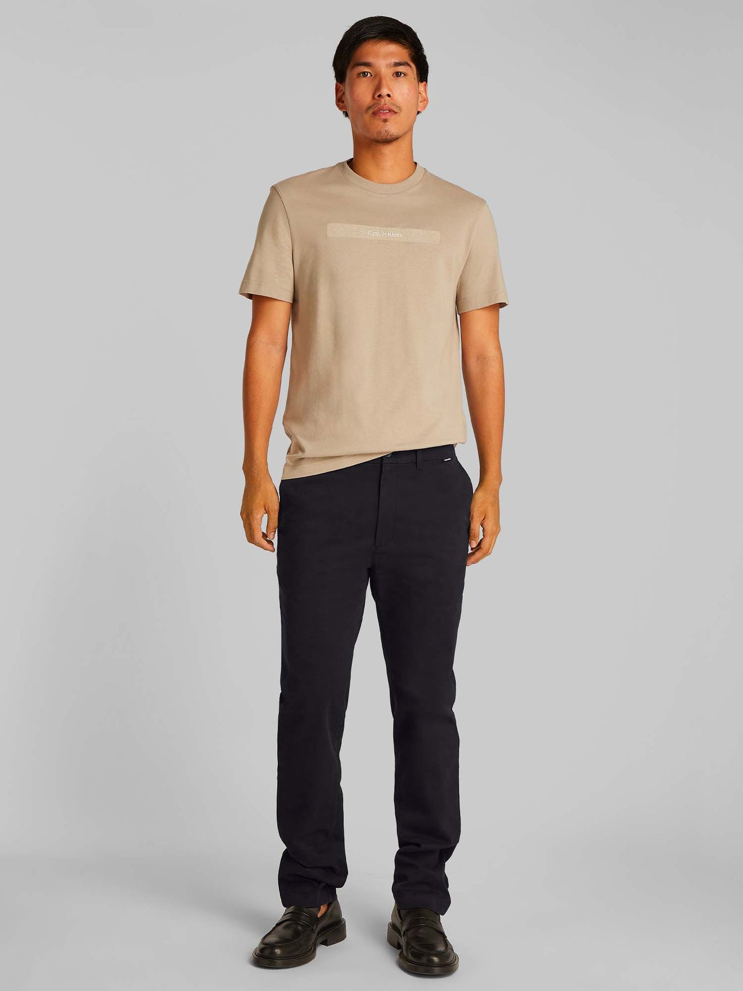 PANTALONE CHINO CALVIN KLEIN UOMO NERO