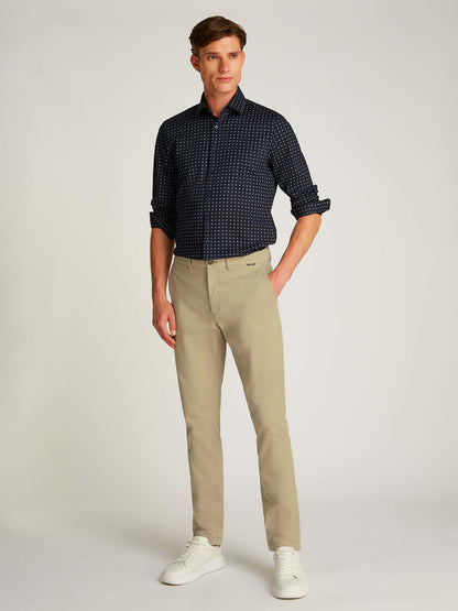 PANTALONE CHINO CALVIN KLEIN UOMO BEIGE