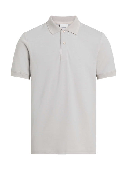 POLO THERMO TECH PIQUE CALVIN KLEIN JEANS UOMO BEIGE