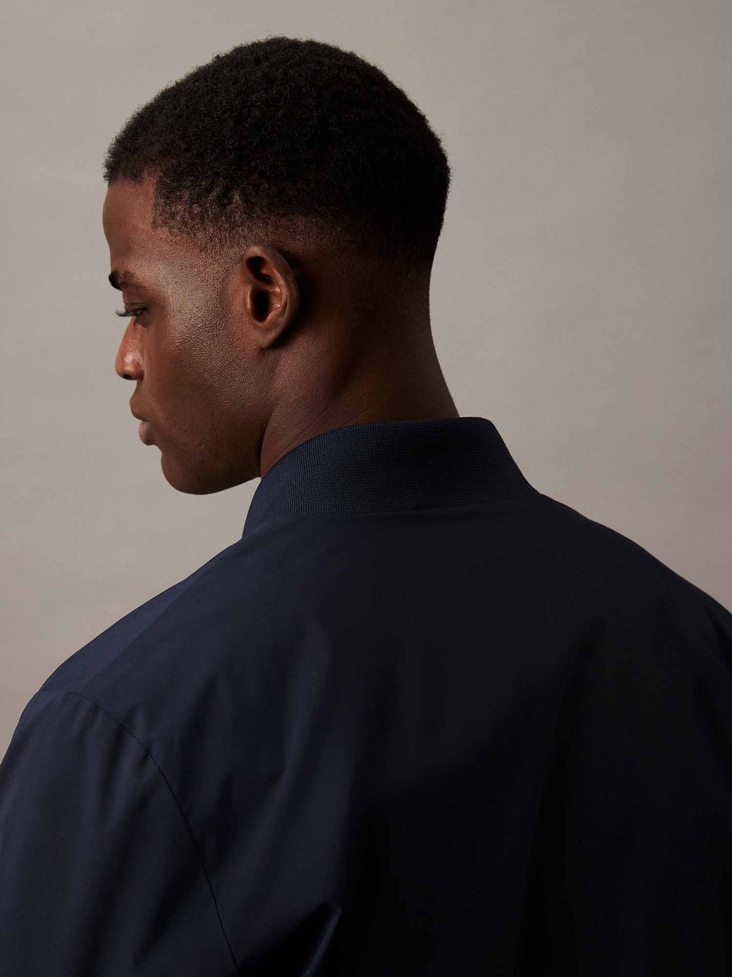GIUBBINO OPACO CALVIN KLEIN JEANS DA UOMO BLU