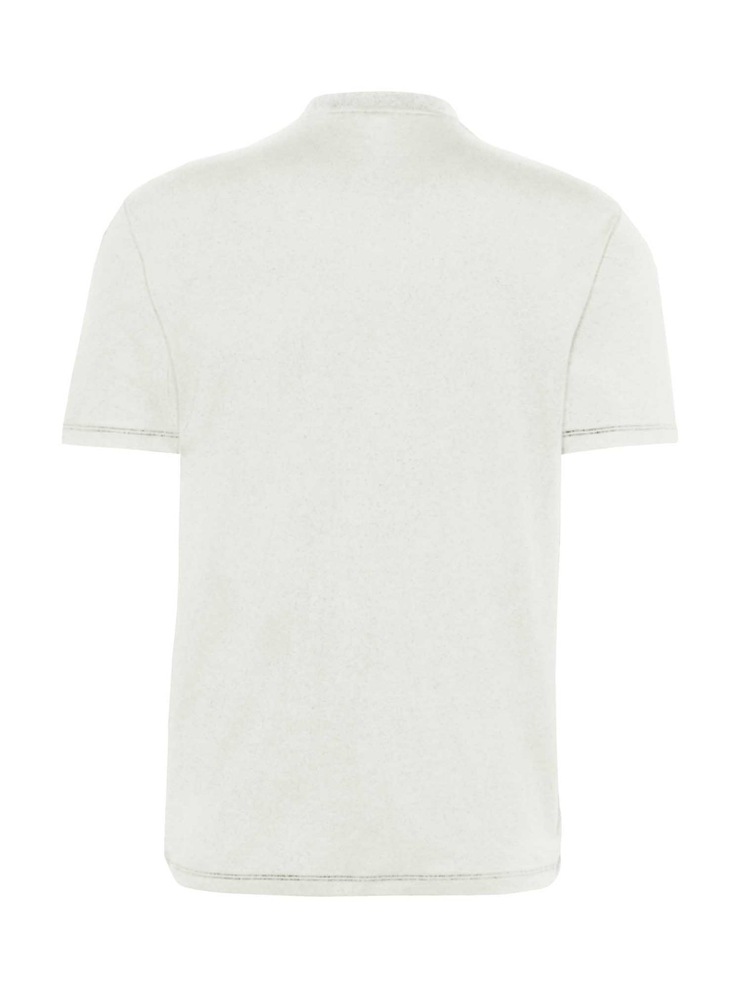T-shirt bianca Calvin Klein in cotone Pima da uomo dal taglio regolare