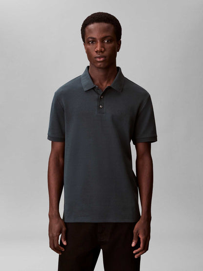 Calvin Klein Basic 30S, t-shirt nera da uomo casual