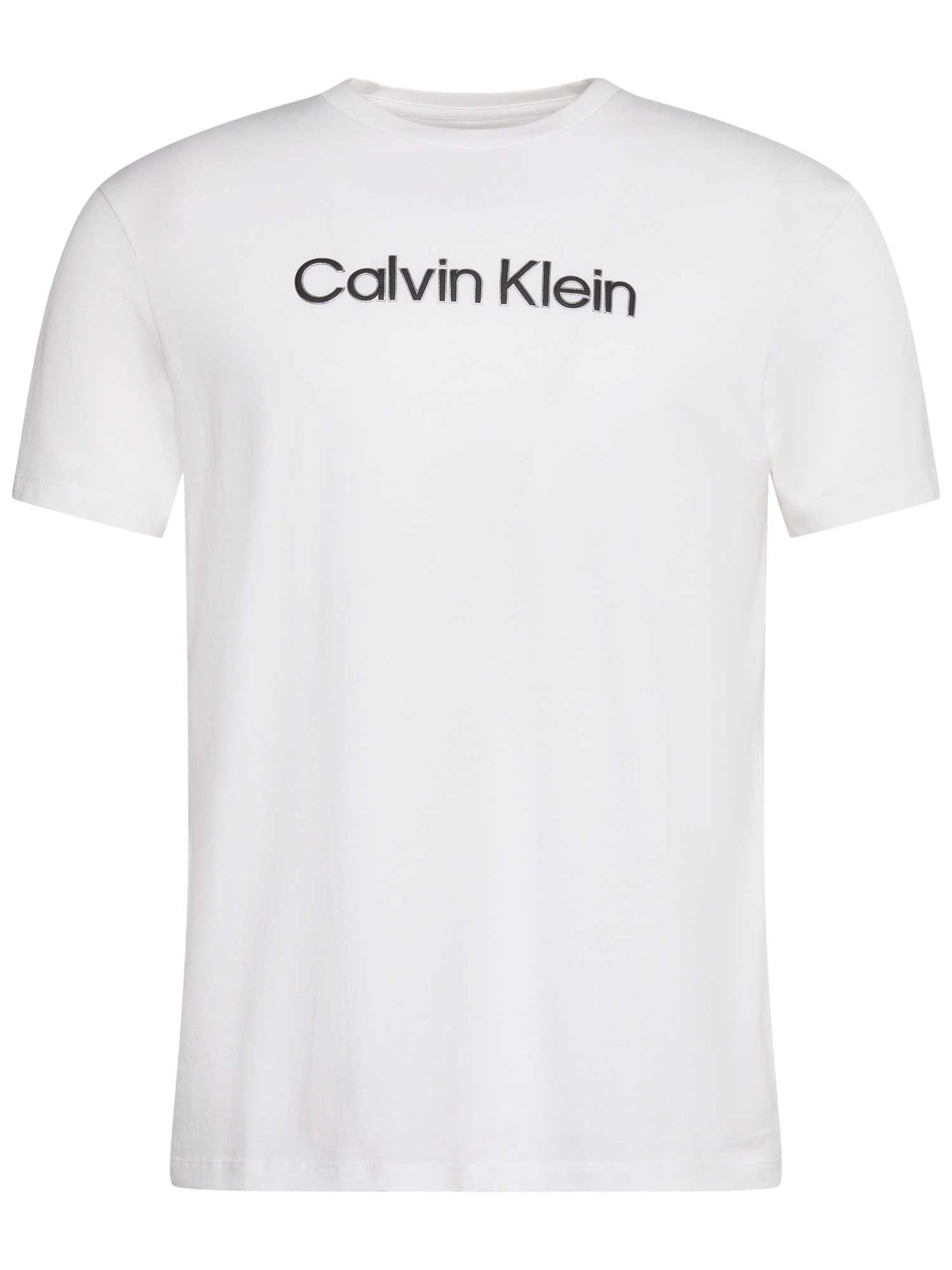 T-shirt basic Calvin Klein 30S Wholesale da uomo bianca