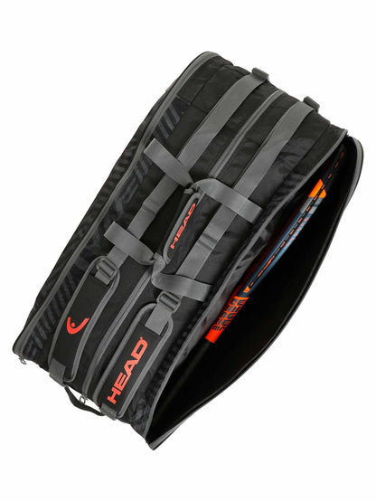 Head base m borsa pa borsone da unisex nero-arancio