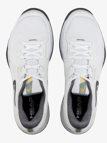 Head sprint propadel scarpa padel da uomo bianco-nero