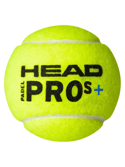 Head padel pro s+ palline padel da unisex giallo