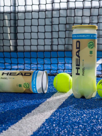 Head padel pro s+ palline padel da unisex giallo