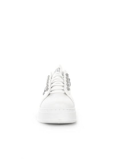 Sneakers donna Laura Biagiotti 9618 White bianche dal design versatile