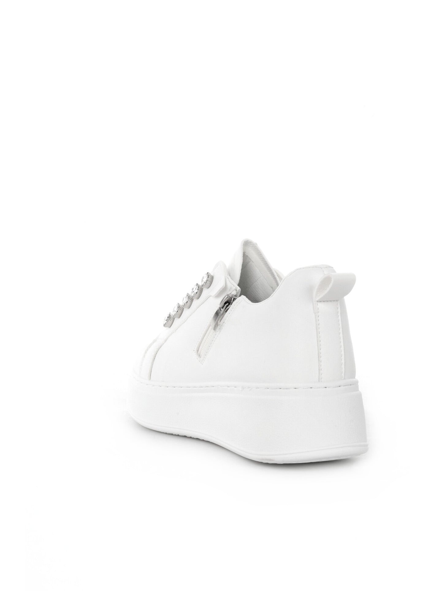 Sneakers donna Laura Biagiotti 9618 White bianche dal design versatile