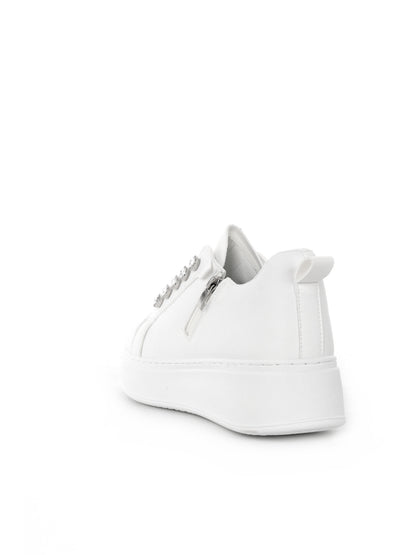 Sneakers donna Laura Biagiotti 9618 White bianche dal design versatile