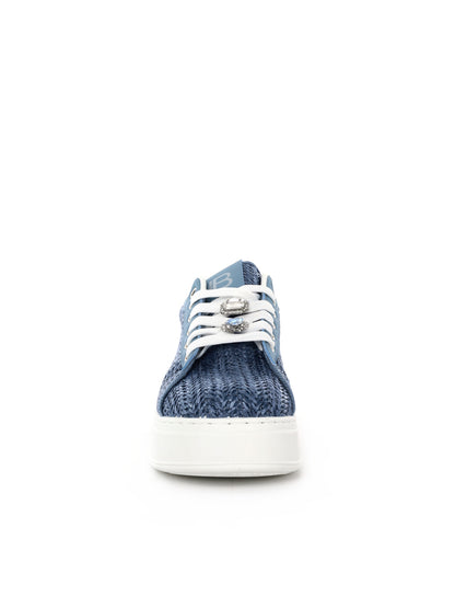 Sneakers con zeppa donna blu Laura Biagiotti 9622