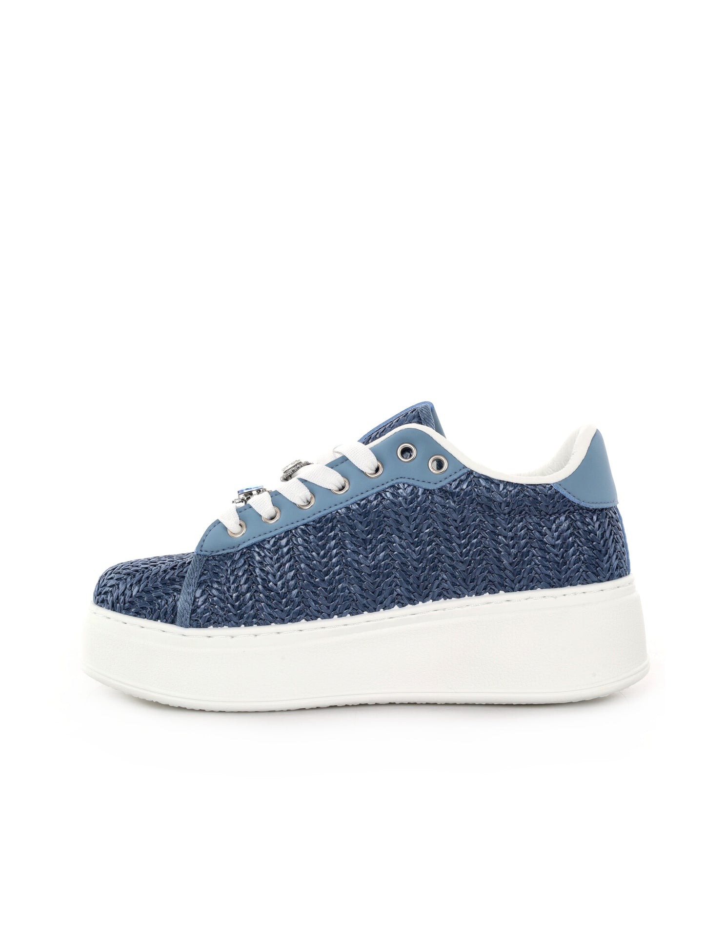 Sneakers con zeppa donna blu Laura Biagiotti 9622