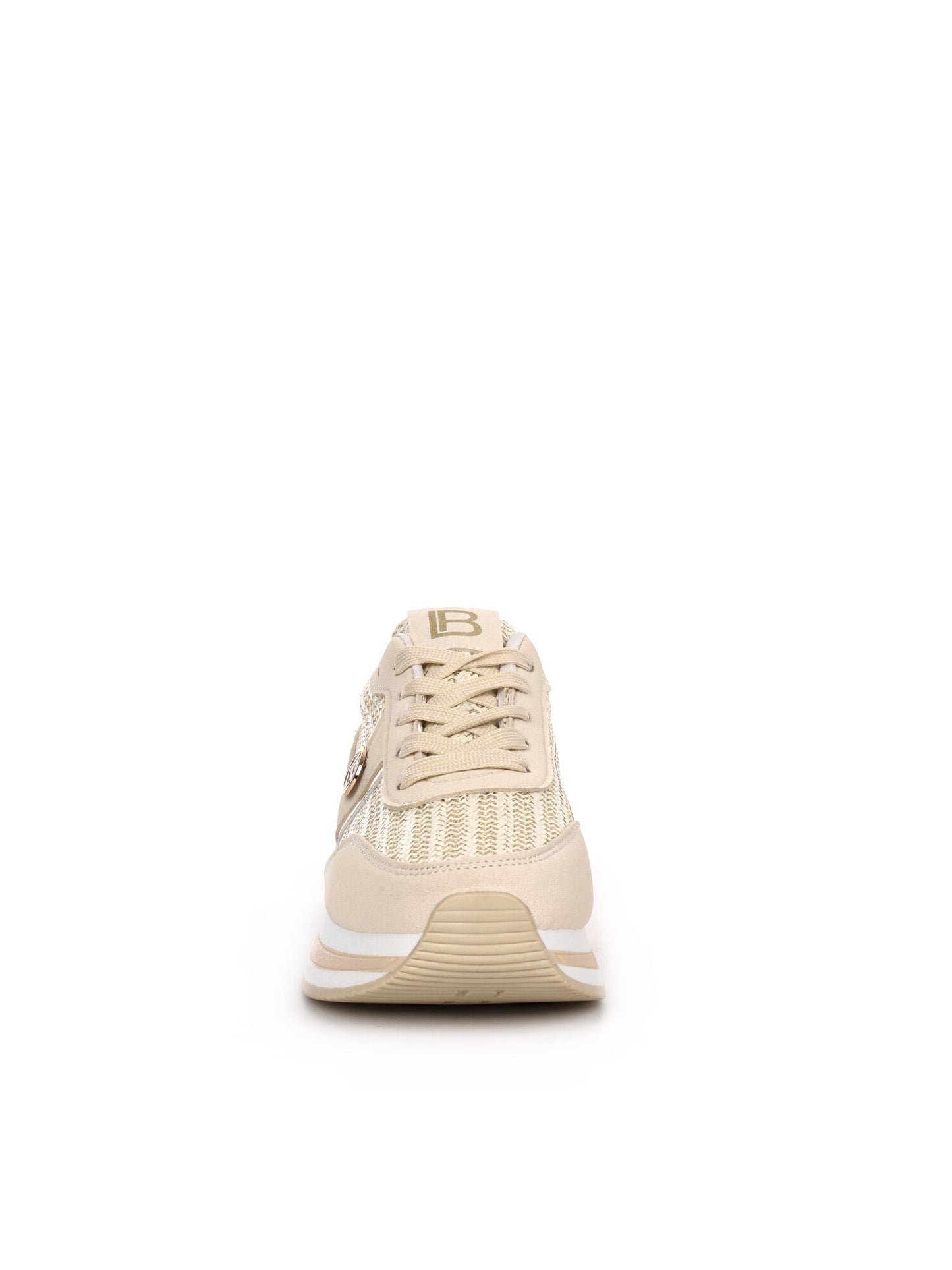 Sneakers donna Laura Biagiotti 9636 Ivory bianche dal design minimal