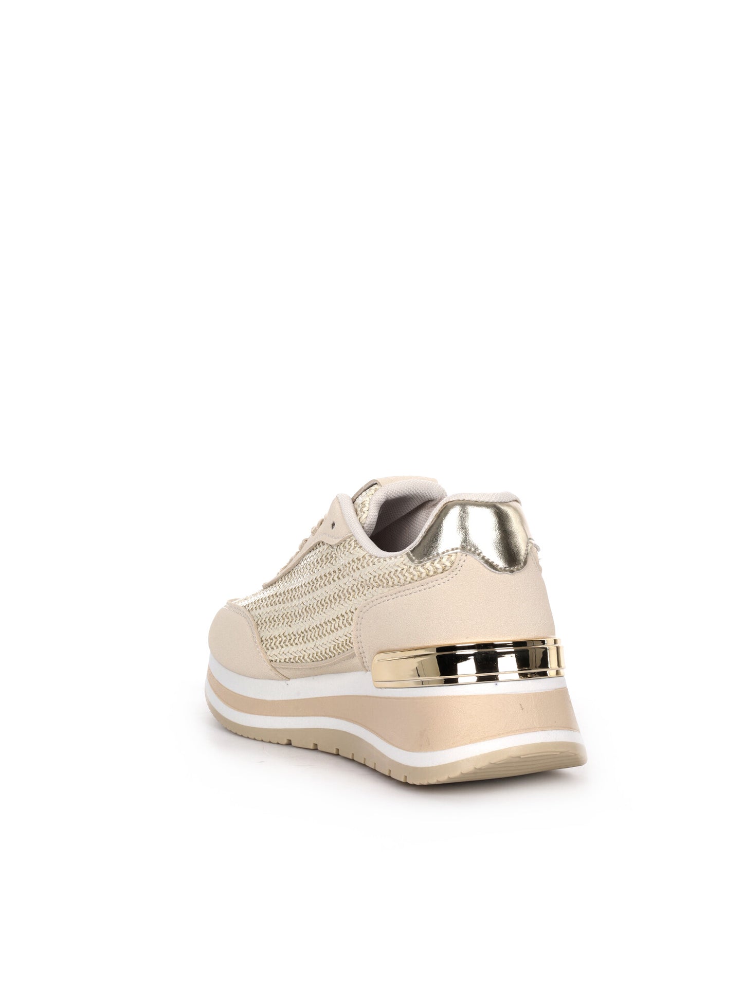 Sneakers donna Laura Biagiotti 9636 Ivory bianche dal design minimal