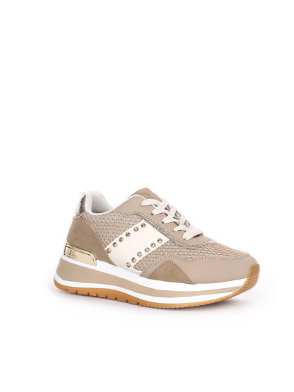 Sneakers beige Laura Biagiotti 9637 Sand da donna casual
